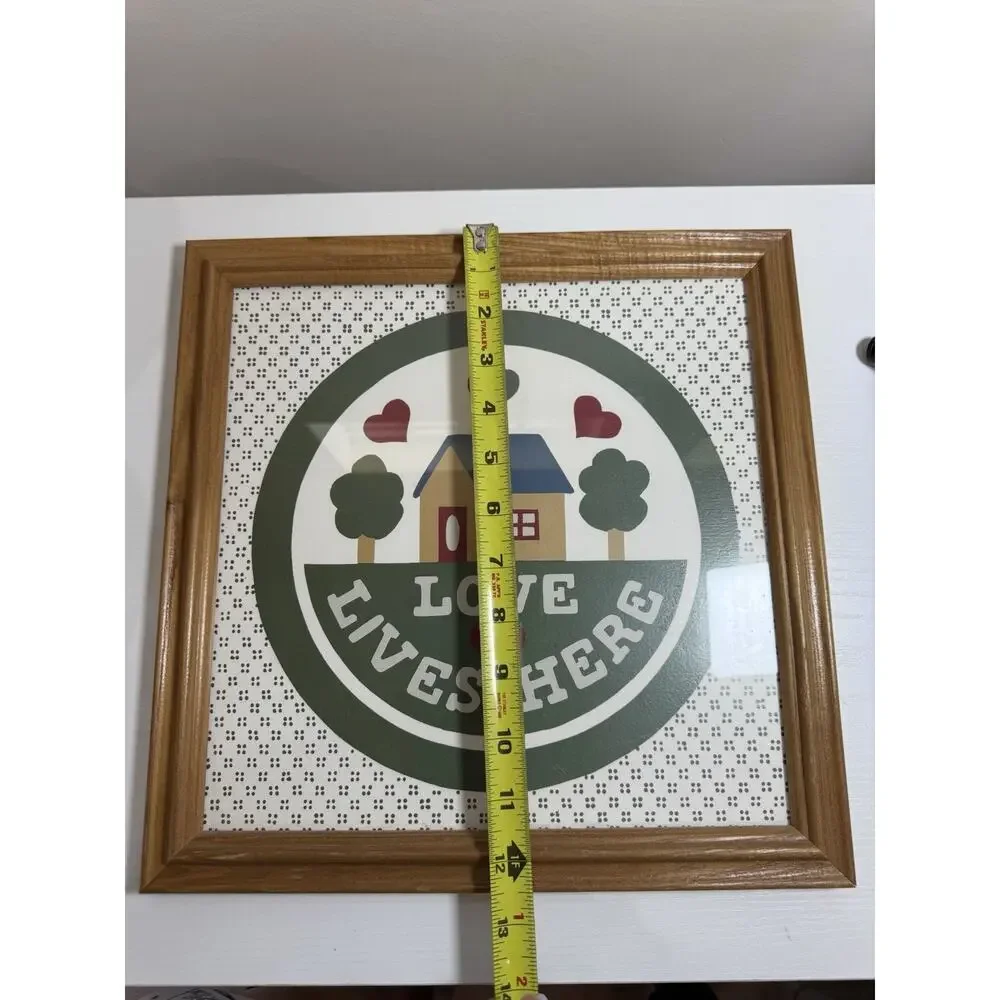 Wood Square Picture Frame 